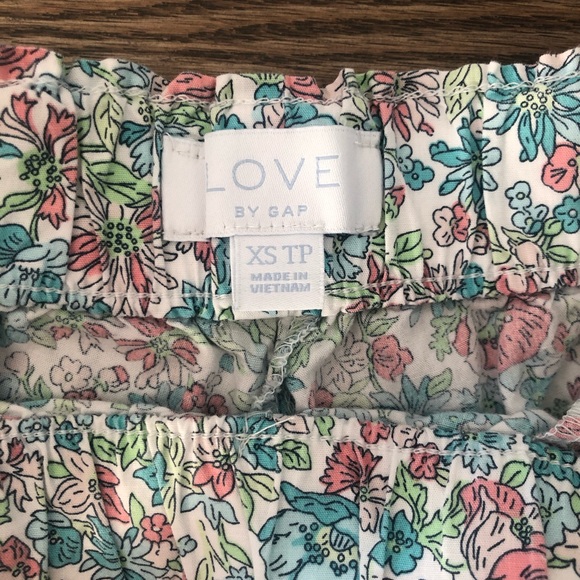 Love By GAP Floral Poplin Sleep Shorts Pyjamas - Picture 3 of 5